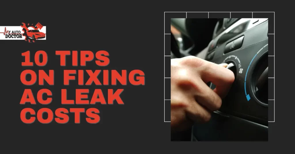 how much to fix freon leak in car